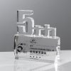 C1068 5th Anniversary Crystal Plaque